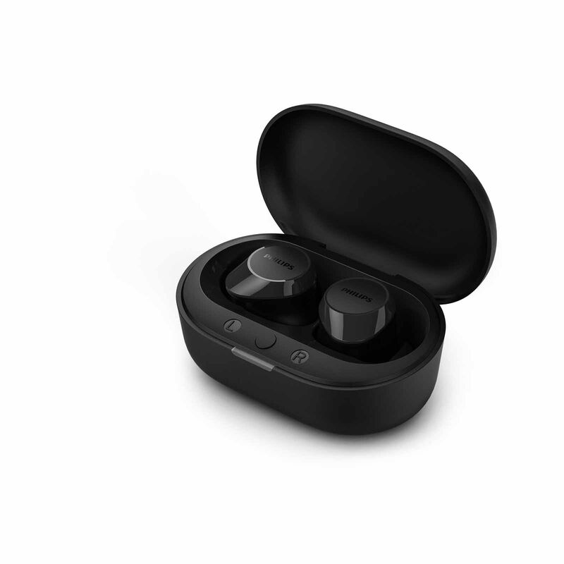PHILIPS True Wireless In-ear Headphones Black TAT1209BK/97-image 1