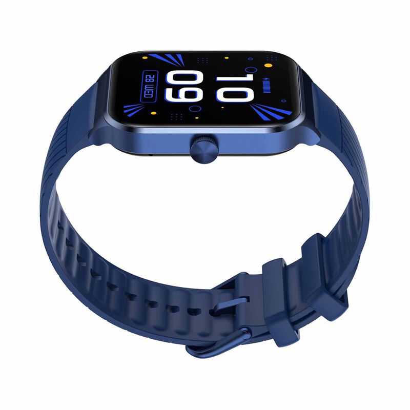 NOISE Colorfit Canvas Smartwatch - Space Blue WRB-SW-COLORFITCANVAS-STD-BLU_BLU-image 4