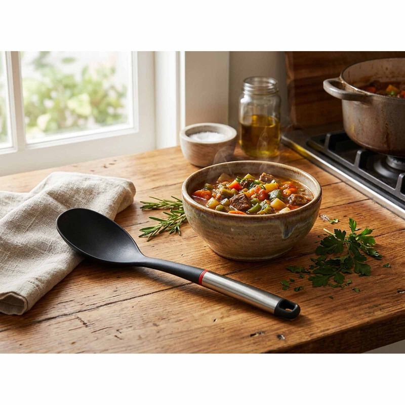 SAFICO PRO Fibreglass Nylon Cooking Spoon L35cm 105SF-02-00869-image 3
