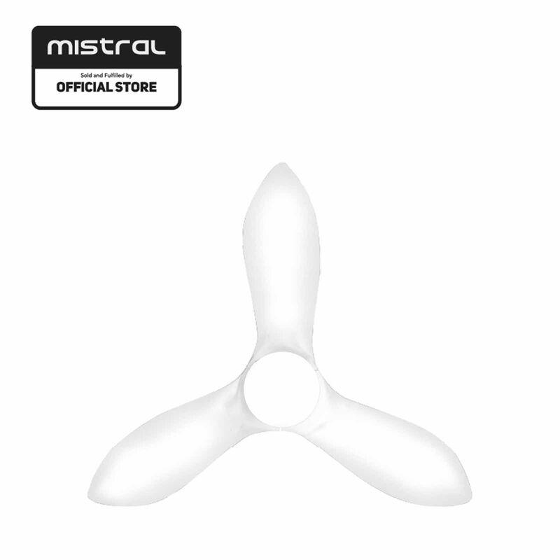 MISTRAL 54 In Ceiling Fan - White/ White SPACE54-WH-image 3