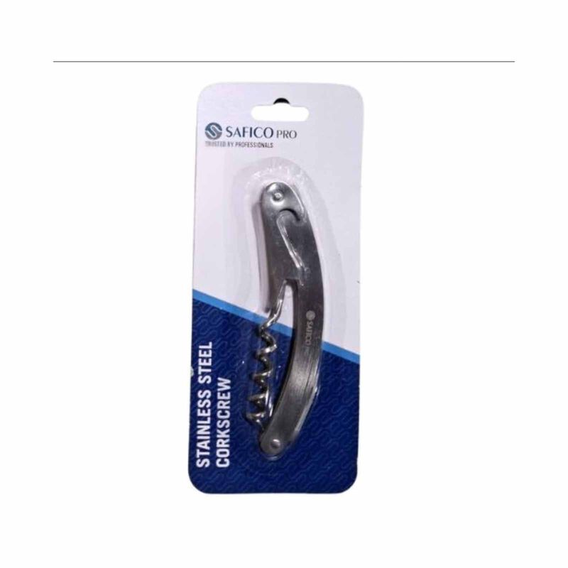 SAFICO PRO Stainless Steel Corkscrew - Matte D2 105SF-10-00502-image 2
