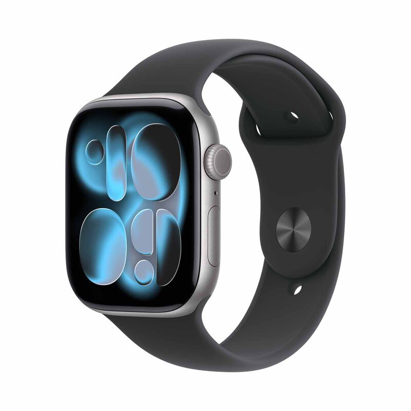 APPLE Watch Series 11 Gps + Cellular 46mm Space Grey Aluminium Case With Black Sport Band - M/l MFCA4X/A-image 1