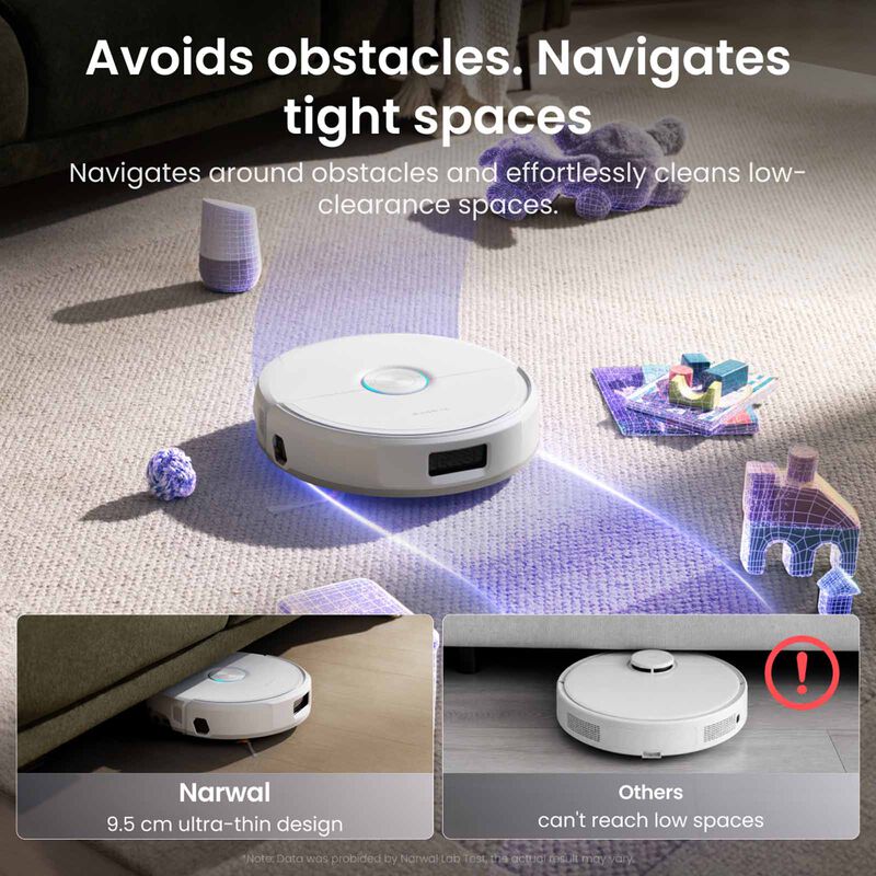 NARWAL Freo 20 Egde Robot Vacuum & Mop - White Uk YJCC041-image 9