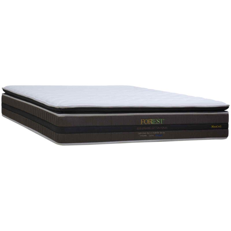 MAXCOIL Single Size Mattress ECO ORGANIC COTTON POPLIN-image 2