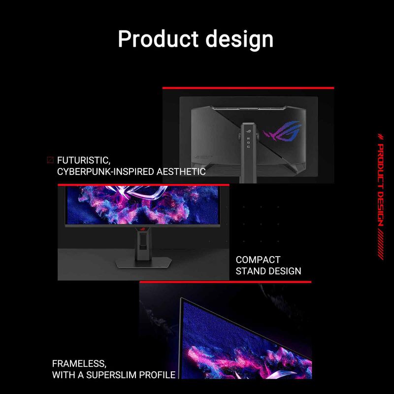 ASUS 26.5in Rog Strix Oled Qhd 500hz Gaming Monitor XG27AQDPG-image 11