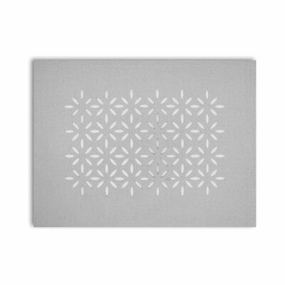 RAPEE Morocco Placemat Grey (online) MOROCPMGRY
