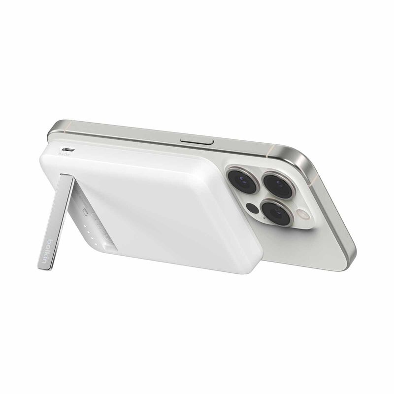 BELKIN 5k - 15w Qi2 Wireless Power Bank - White BPD006BTWH-image 2
