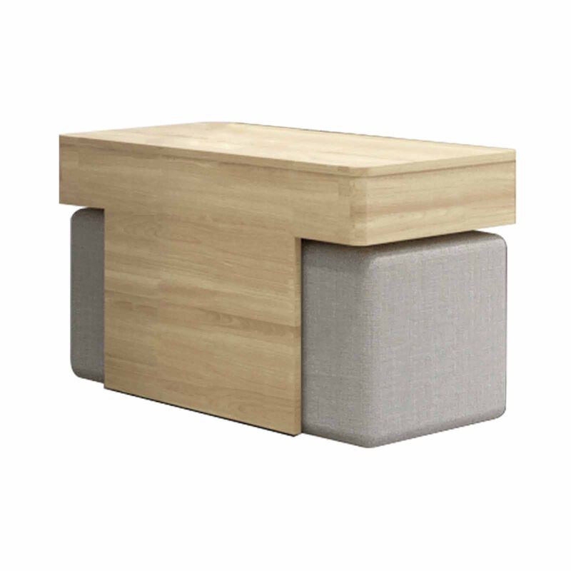 Lift-top Coffee Table-hazel Oak LEKHA-image 1
