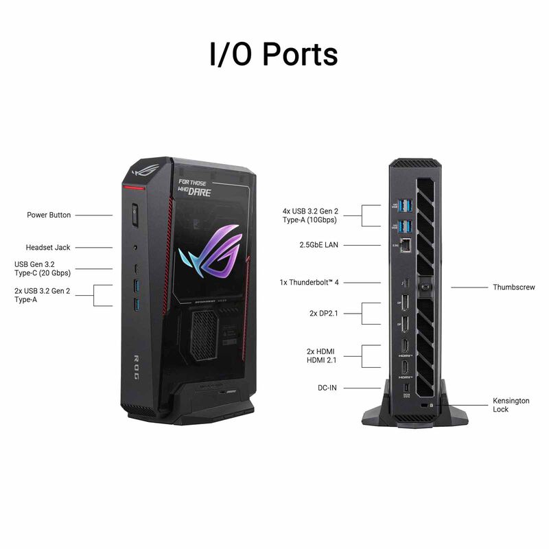 ASUS Rog Nuc U7-270hx 16gb 1tb Ssd Win 11 Rtx5060 Black RNUC16JNK7X569A3-image 7