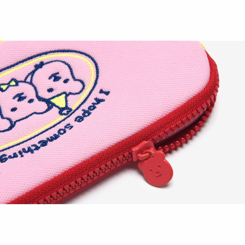 DAILYLIKE Jellybear Pencil Pouch Pink-image 14