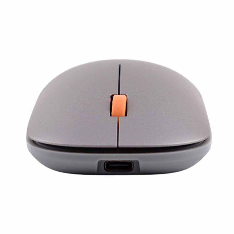 MICROPACK Lifestyle 2.4g + Bluetooth Rechargeable Wireless Mouse - Grey ML-203W-GY-image 4