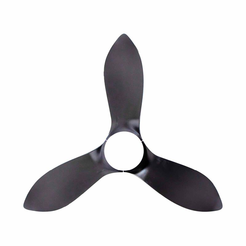 MISTRAL 36 In Space36 3-blades Ceiling Fan (black/grey) SPACE36-BK/GY-image 4