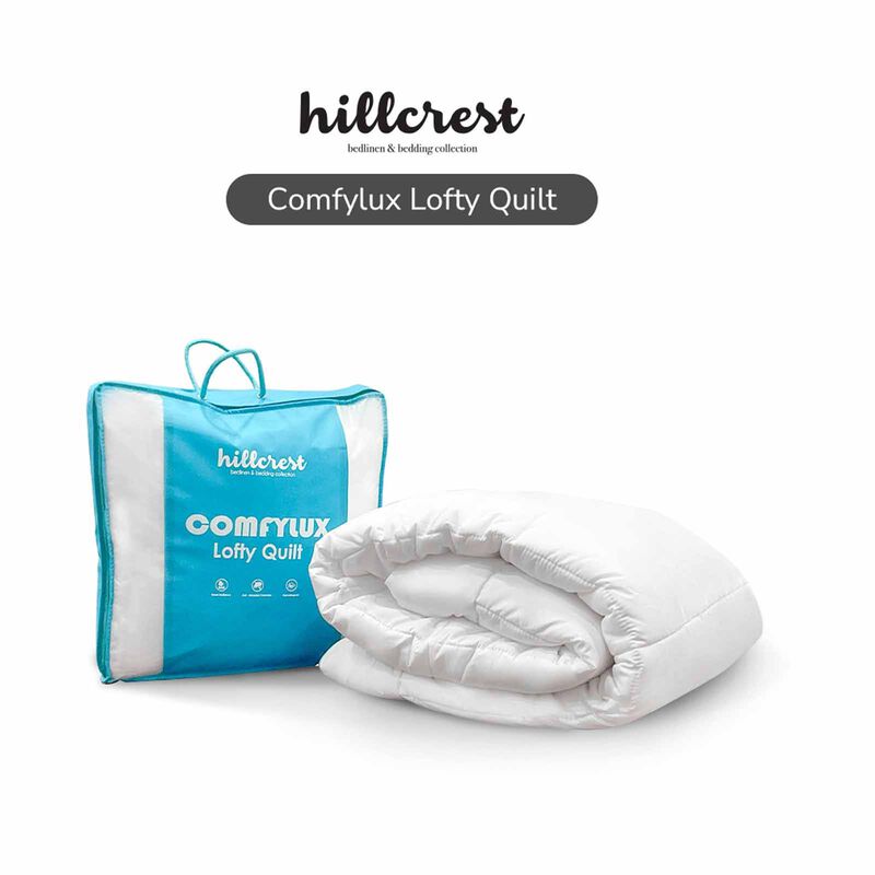 HILLCREST Comfylux Lofty Quilt With 4 Loops - King (online Exclusive) 4210-image 1