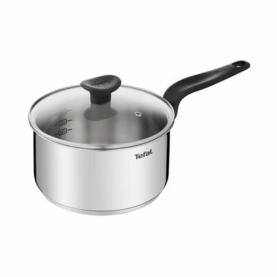 TEFAL Primary Stainless Steel Saucepan 16cm With Lid E30822
