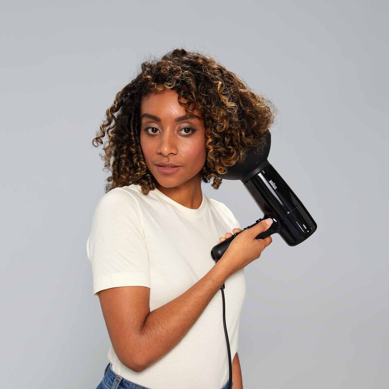 BRAUN Hair Dryer (2200w) - Black HD 225-image 2