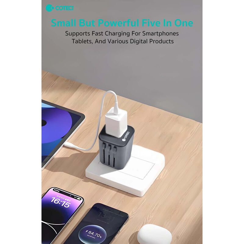 COTECI Universal Travel Adapter TR-016 UNIVERSAL ADAPTER-image 10