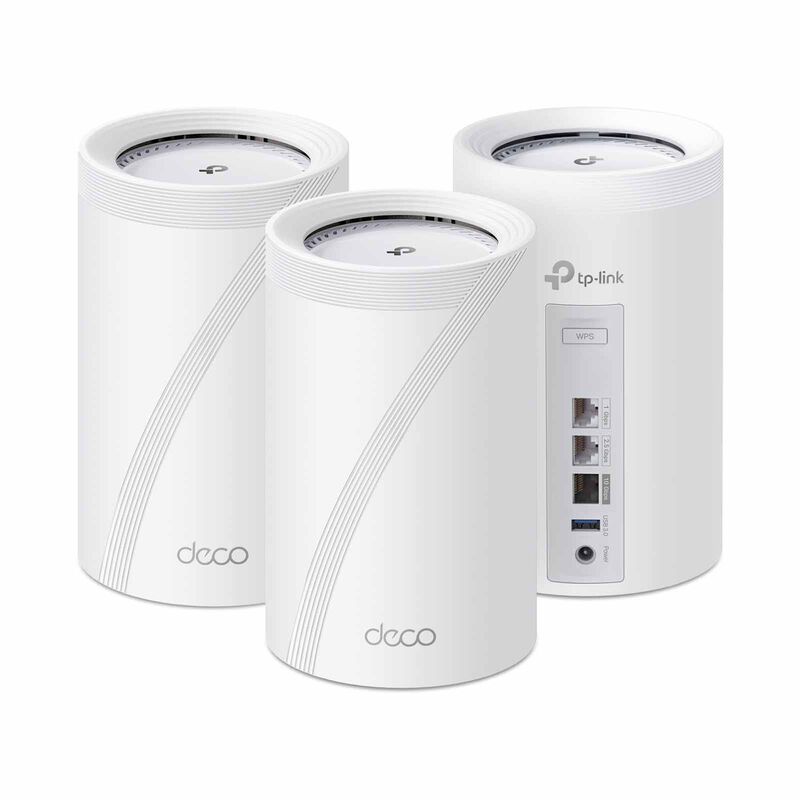 TP LINK Be14000 Tri-band Whole Home Mesh Wifi 7 System DECO BE68 (3-PACK)-image 1