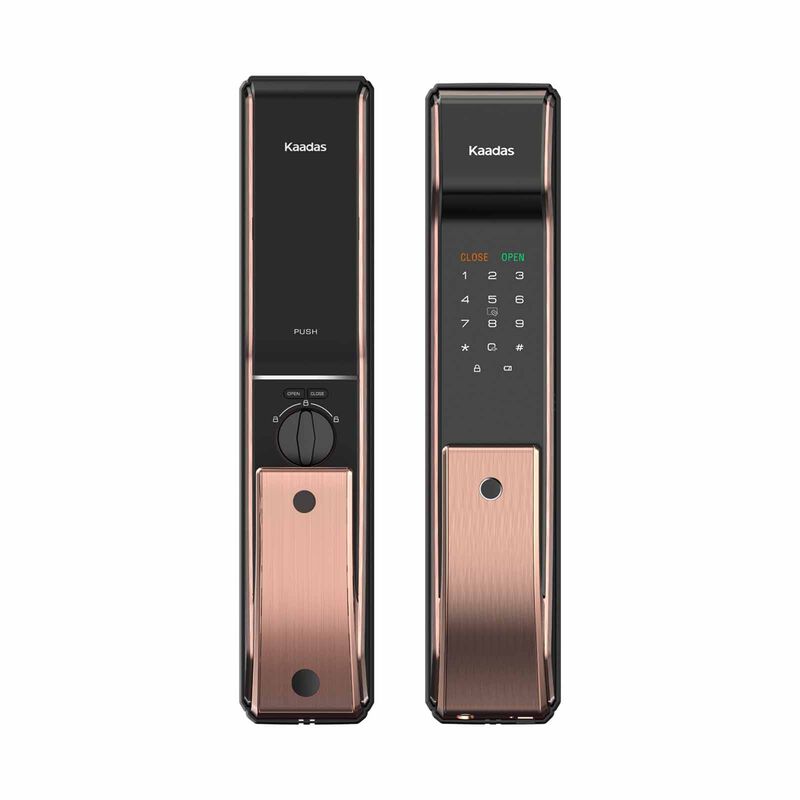 KAADAS Wifi Mortise Door Lock With Kaadas App For One-time Otp And Real Time Access Log K9-5W COPPER-image 1