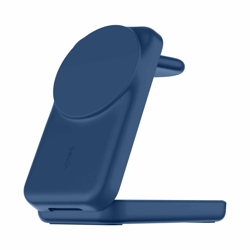 BELKIN Qi2.2 25watt 3-in-1 Wireless-charger Sq - Blue WIZ036MYBL-image 3