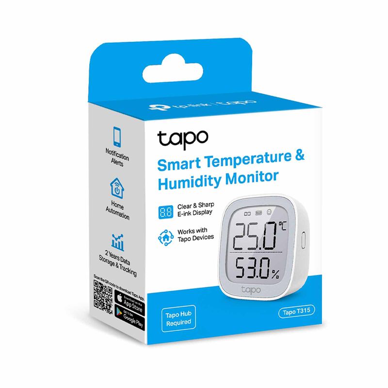 TP LINK Tapo Smart Temperature & Humidity Monitor TAPO T315-image 2