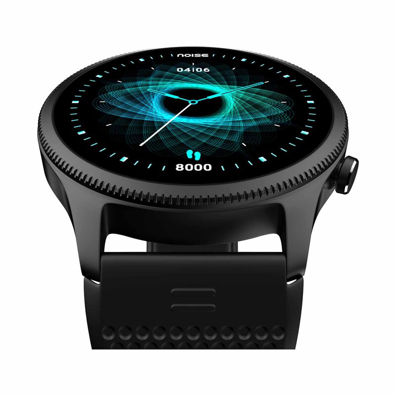 NOISE Noisefit Halo Smartwatch - Statement Black WRB-SW-HALO-SI_PRF-BLK_BLK-image 3