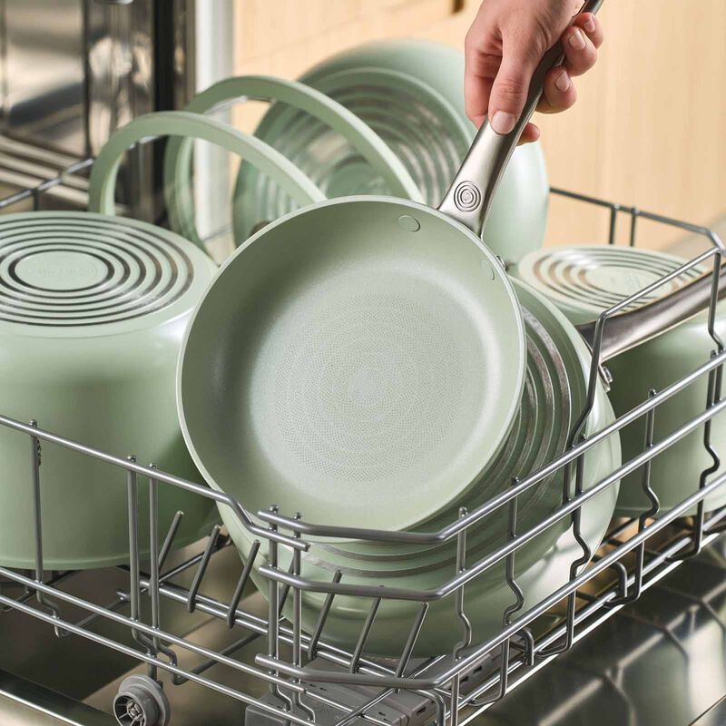 CIRCULON Halo With Laserdefense Ceramic Nonstick Frypan Twin Pack Set (20.3/25cm) - Sage 16157-image 4