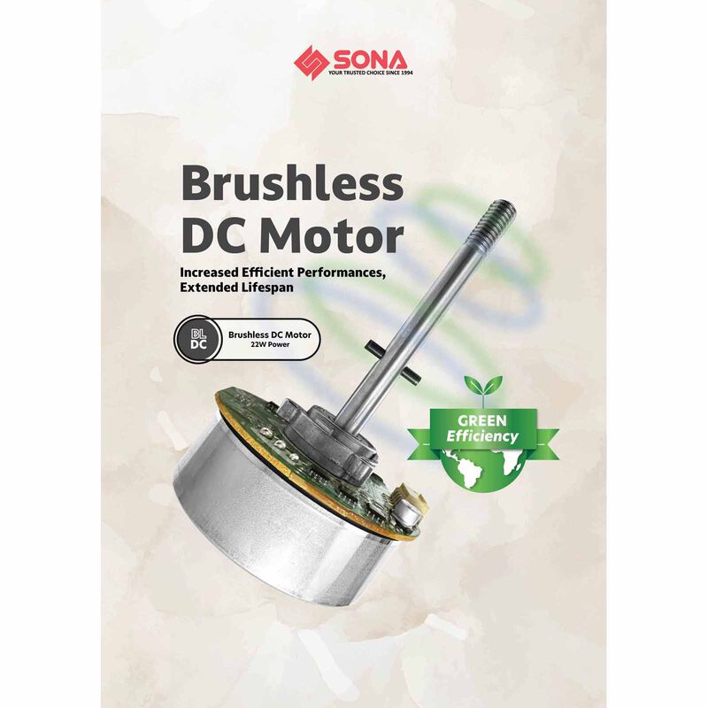 SONA 14 In Dc Slide Fan SFS9026DC-image 4