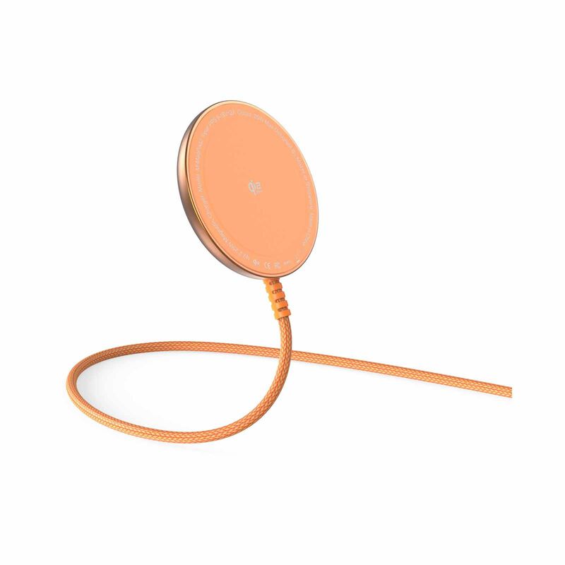 MAZER Qi2.2 25w Certified Wireless Charging Pad With 1.5m Cable-sunsetorange M-MAGPAD2-SO-image 7