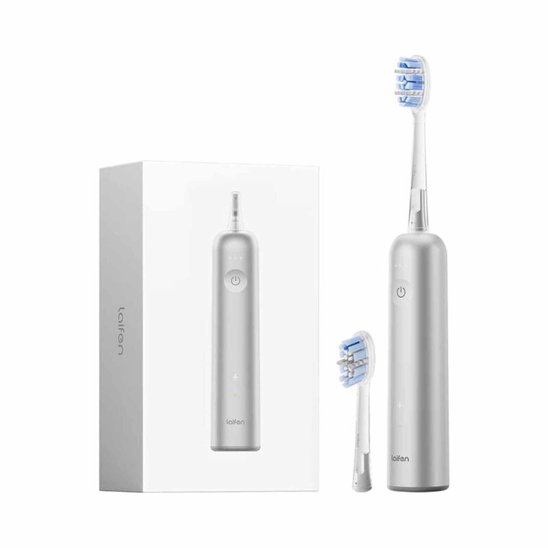 LAIFEN Wave Pro Electric Toothbrush -silver Aluminium WAVE PRO SILVER ALUMINIUM-image 1
