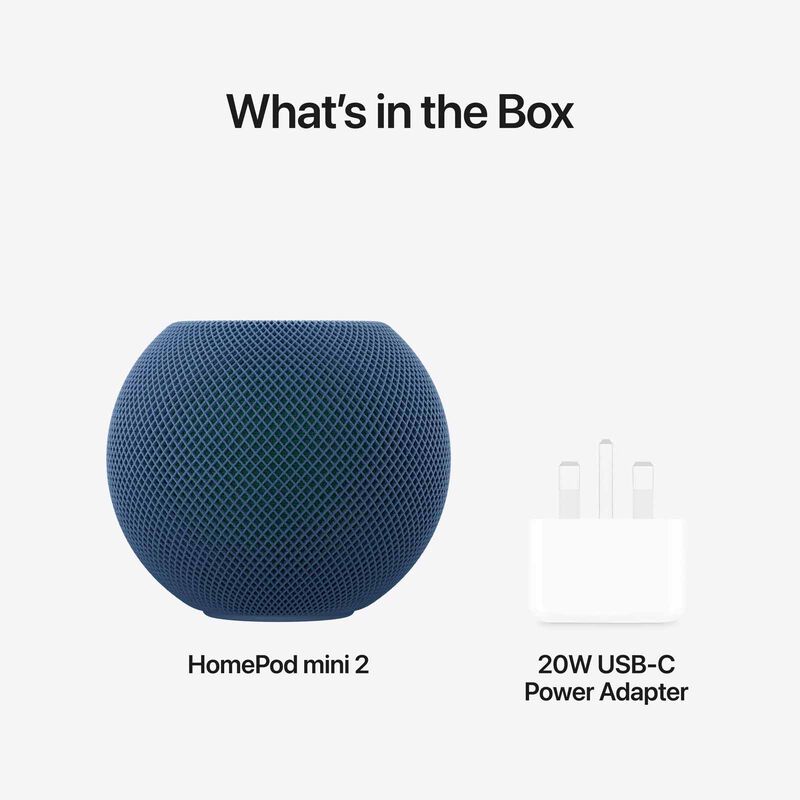 APPLE Homepod Mini 2 - Blue MGHM4ZP/A-image 9
