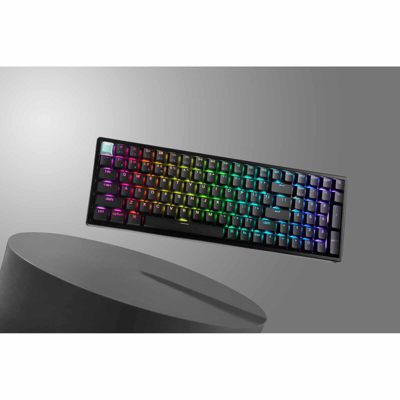 KEYCHRON K4 He Wireless Magnetic Switch Custom Keyboard, 96% 104 Key, Black Full Assembled, Rgb, Hot-swap, Ha KYCN-K4H-J1-image 5