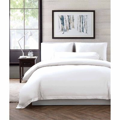 TEMPUR Fitted Sheet Single Long Odd Size BOTANY (WHITE)