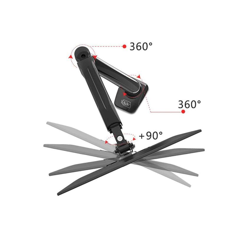 QUEENIE 17-32 Inch Single Arm Gas-strut Flexi Monitor Arm Bracket HL-DS90-image 4