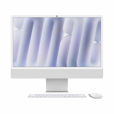 APPLE 24-inch Imac Apple M4 Chip With 10-core Cpu And 10-core Gpu, 16gb, 256gb Ssd - Silver MWUU3ZP/A