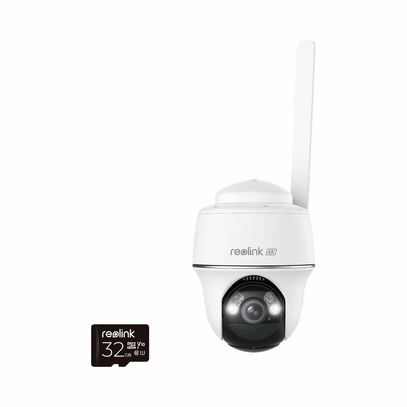 REOLINK Reolink Go Pt Ultra - 4k Cellular Security Camera Wireless Outdoor, No Wifi, 3g/4g Lte, Color Night B4GPT4K04-image 2