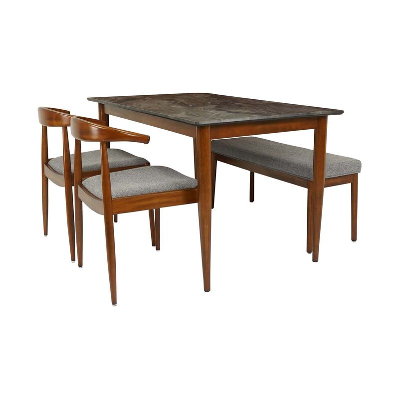 MUZE 4 Piece Dining Set PERLIS-image 6