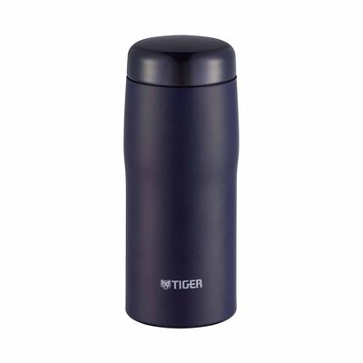 TIGER 360ml Vacuum Stainless Steel Bottle - Blue Black MJF-A036 (AF)
