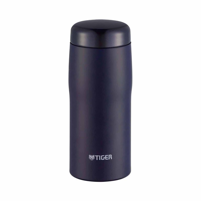 TIGER 360ml Vacuum Stainless Steel Bottle - Blue Black MJF-A036 (AF)-image 1