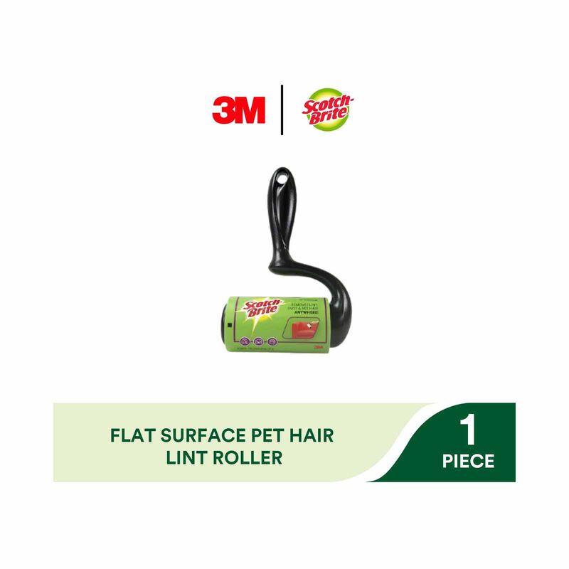 3M SCOTCHB S/b Pet Hair Lint Roller Flat Surface 56shts 837FSR-56-image 3