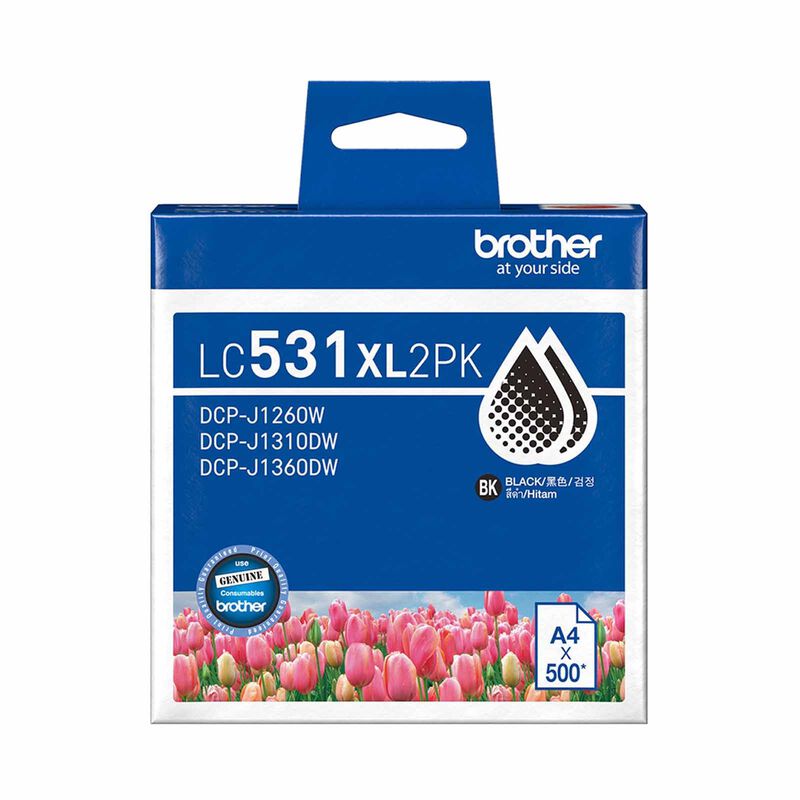 BROTHER Black Value Pack (high) Yields 500 Pages LC531XL2PK OCE/ASA-image null