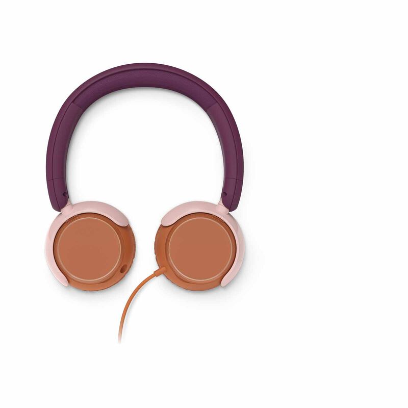 PHILIPS Kids Wired On-ear Headphones Magenta Purple TAK2000MP/00-image 5