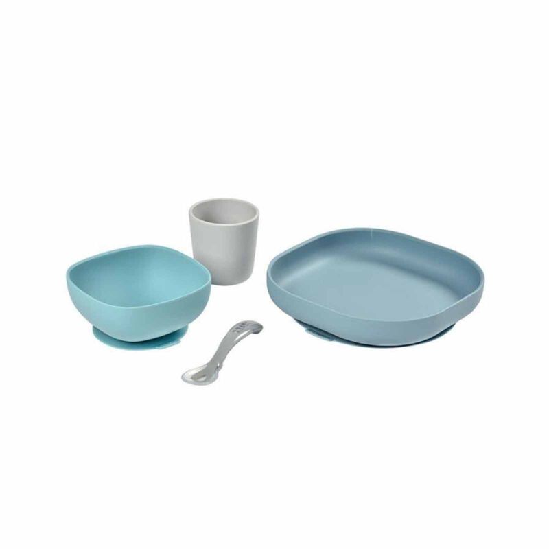 BEABA Suction Meal Set - Jungle (online) SILICONE-image 6