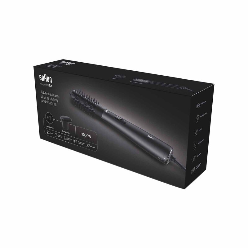 BRAUN Air Styler Iontec Hair Dryer And Styler With 2 Heads (1000w) AS 420-image 9