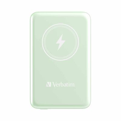 VERBATIM Power Pack Mcp-10bk 10000 Mah Pd 20w Mwc 15w - Green VM32246