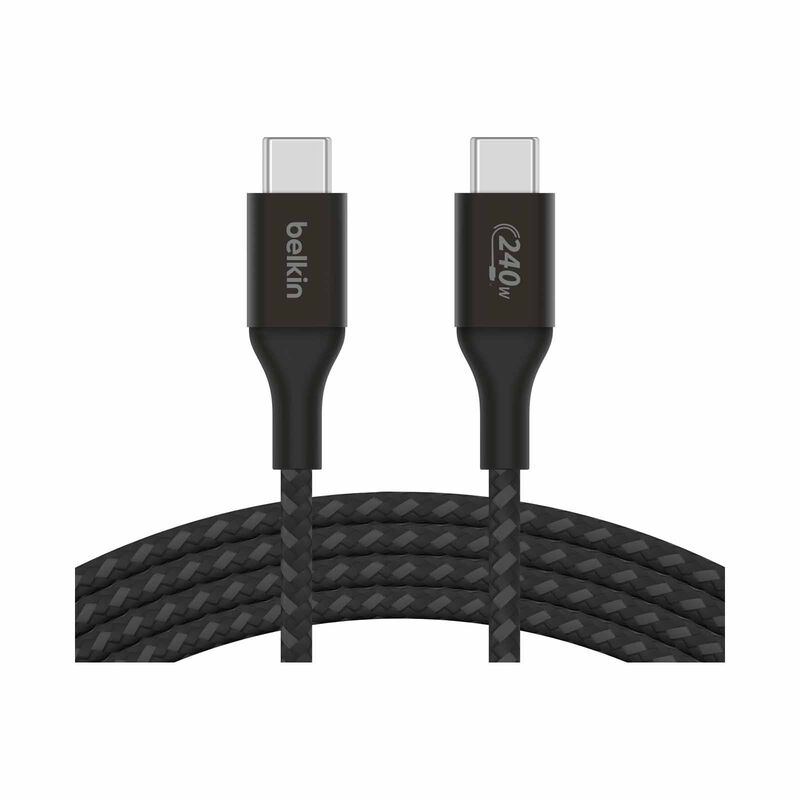 BELKIN Usb-c To C Pd3.1 Cable 2m Up To 240w Blk CAB015BT2MBK-image 1