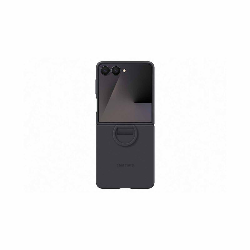 SAMSUNG Galaxy Z Flip7 Silicone Case Black EF-PF766TBEGWW-image 1