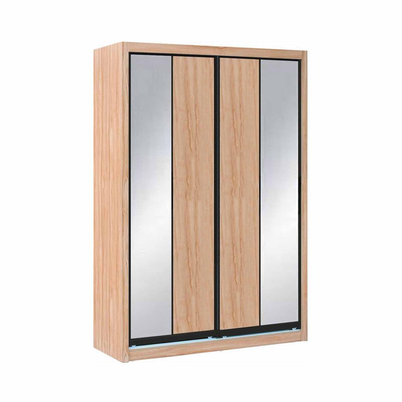 SMARTBOX 2 Door Sliding Wardrobe (maple-51) DUBLIN-image 1