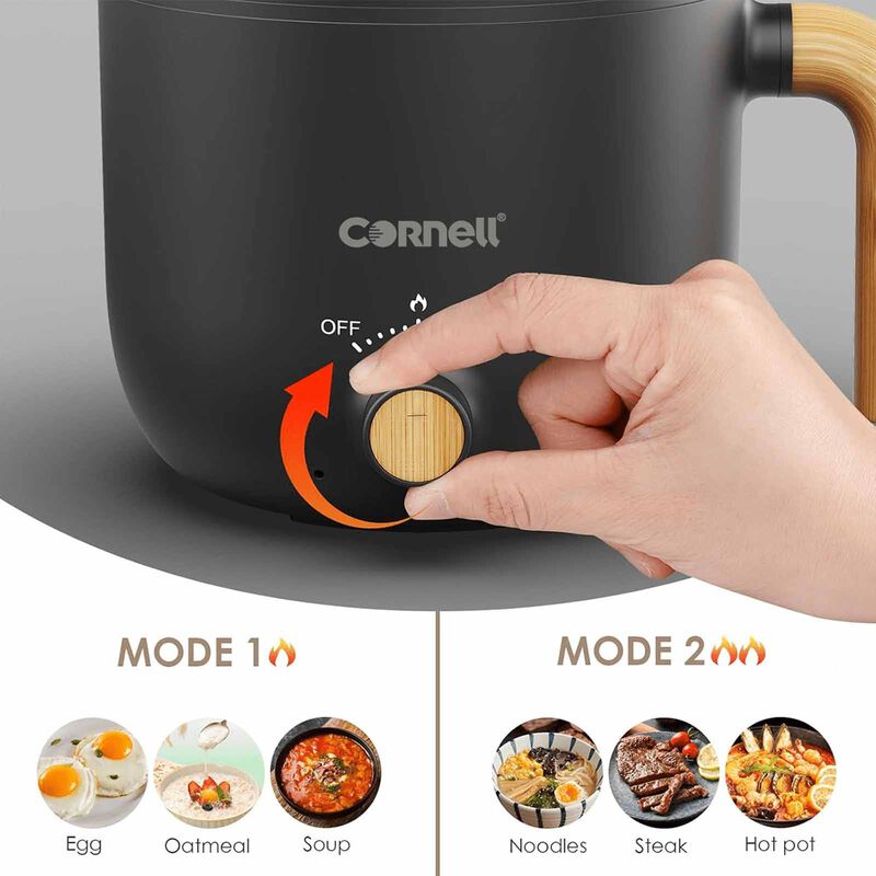 CORNELL Mini Multi Cooker (1.5l) - Black CMCS15BK-image 5