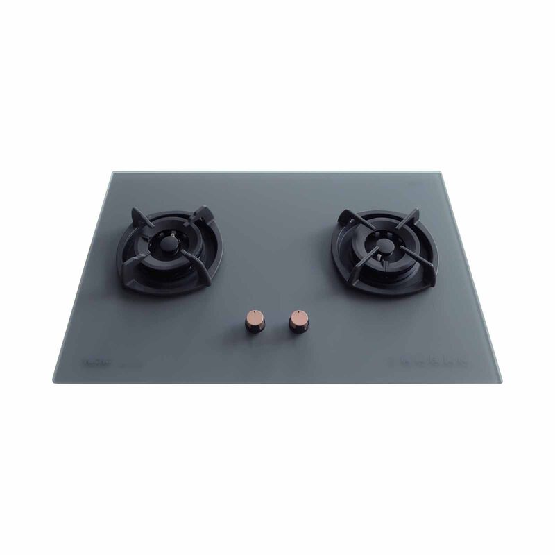 TECNO 75cm 2 Burners Glass Hob (exclude Installation) T 28TGSV MT/GY-image 1