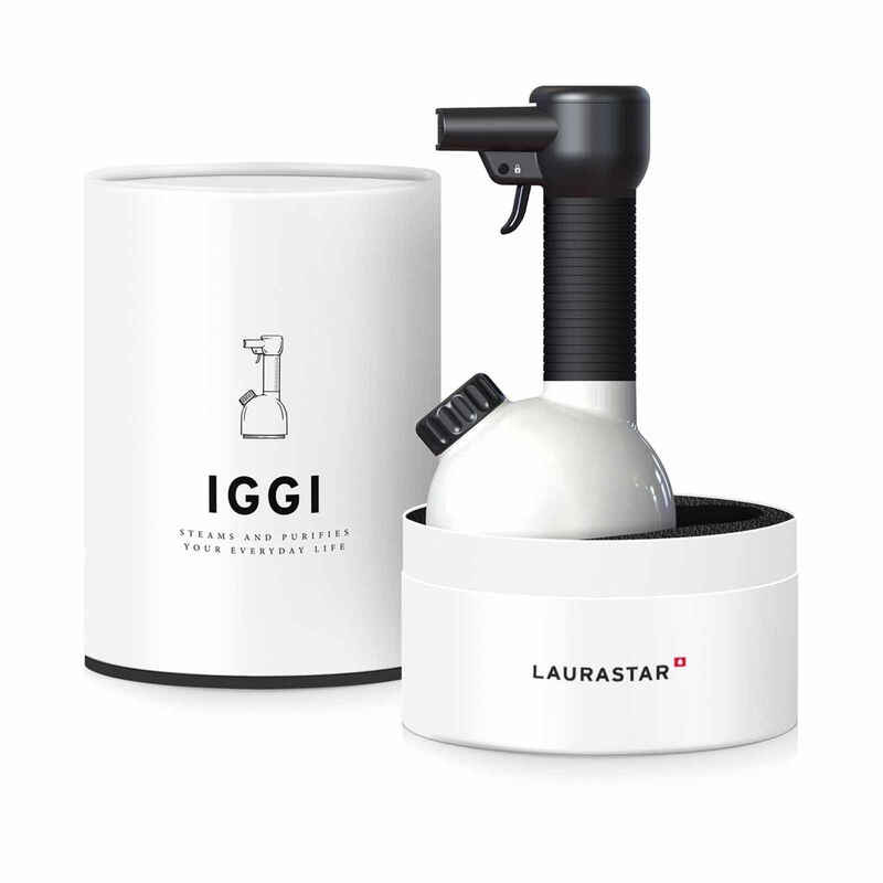 LAURASTAR Iggi Steamer - Uk White IGGI - UK WHITE-image 1